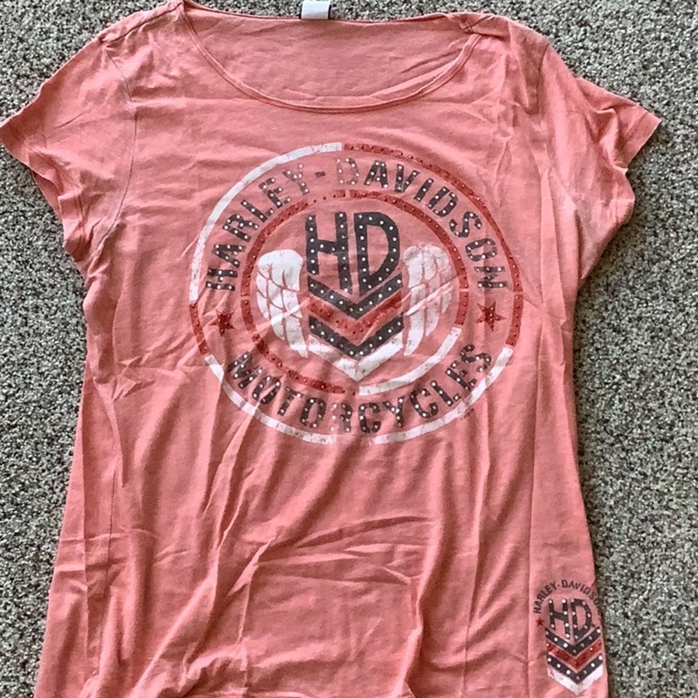 Harley-Davidson Women's Graphic Tee EUC